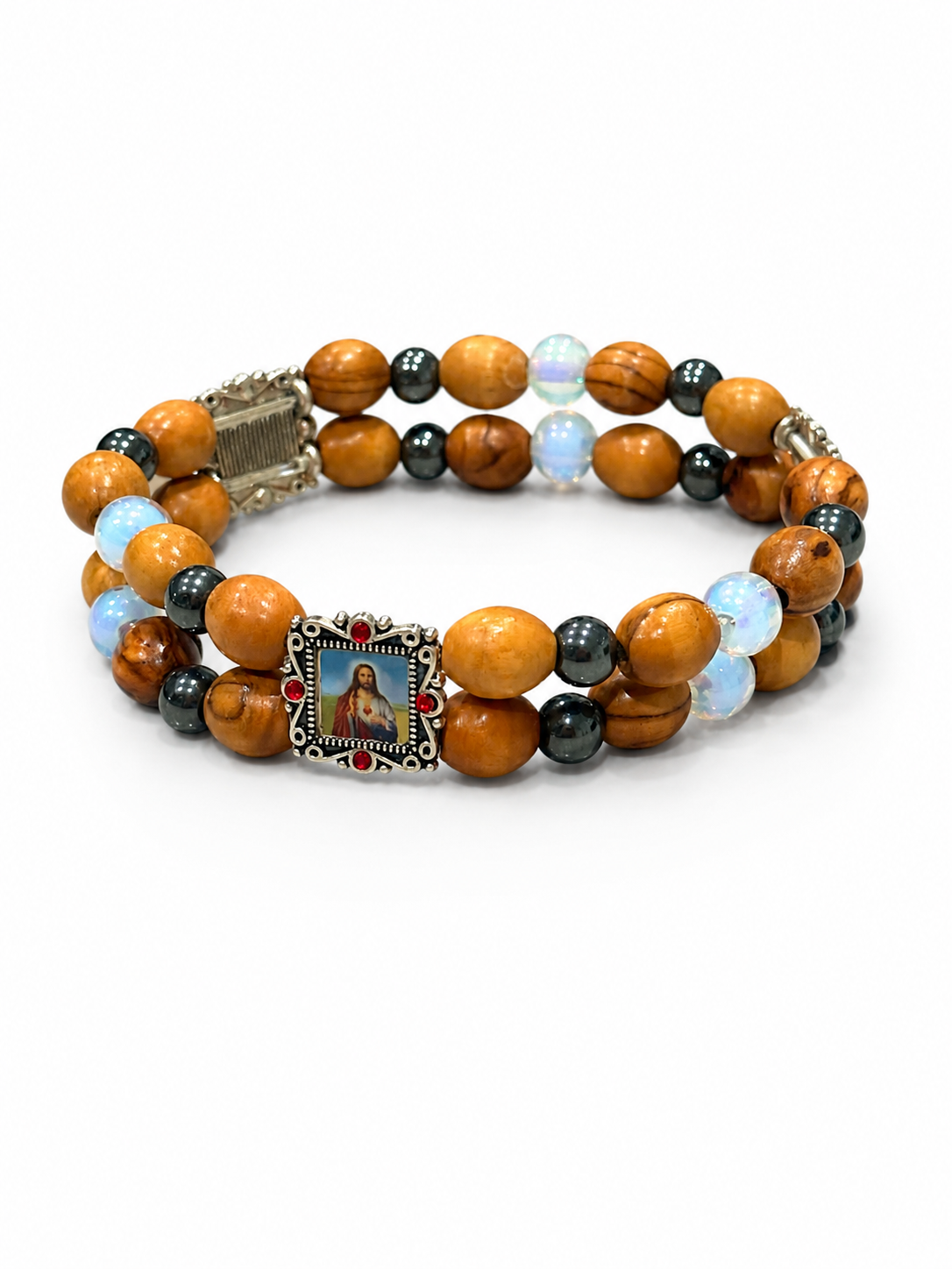 Armband i olivträ