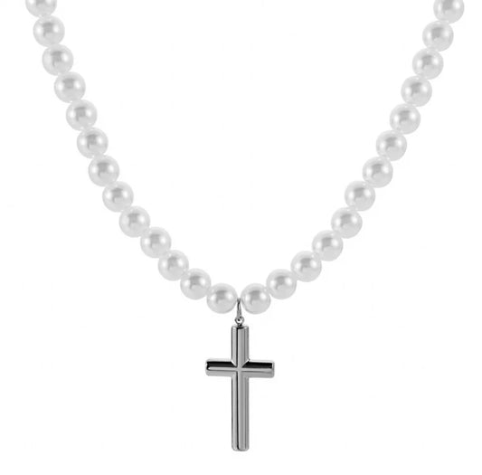 Halsband med ett kors