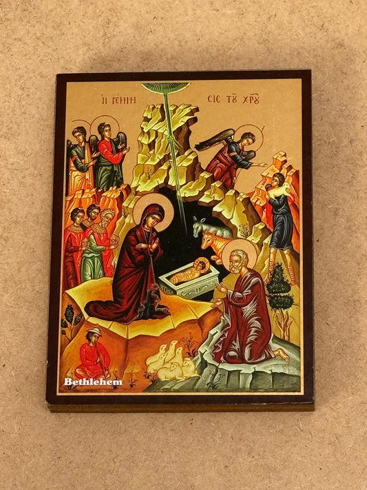 Ikon på Jesu födelse