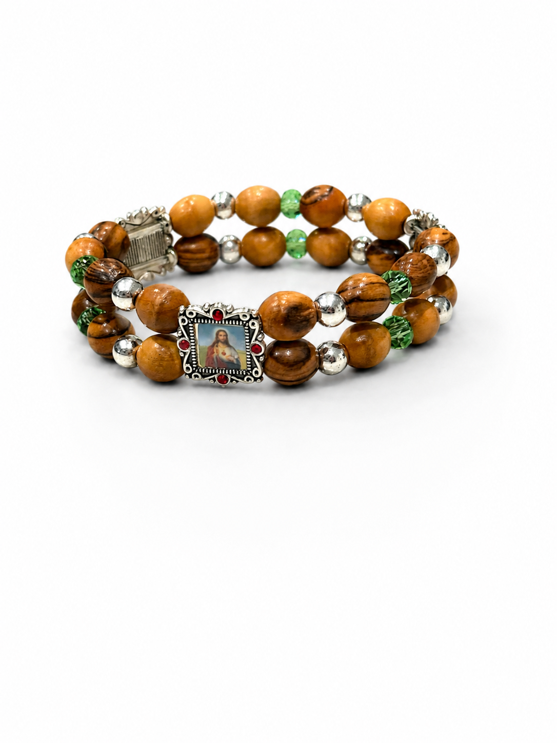 Armband i olivträ