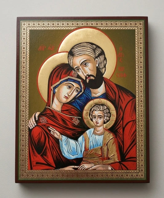 Ikon på den heliga familjen