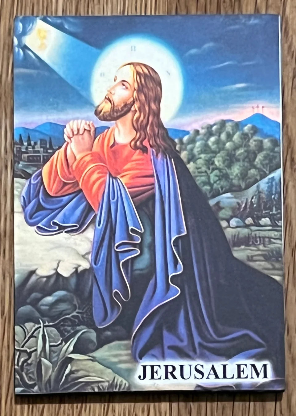 En liten ikon på Jesus