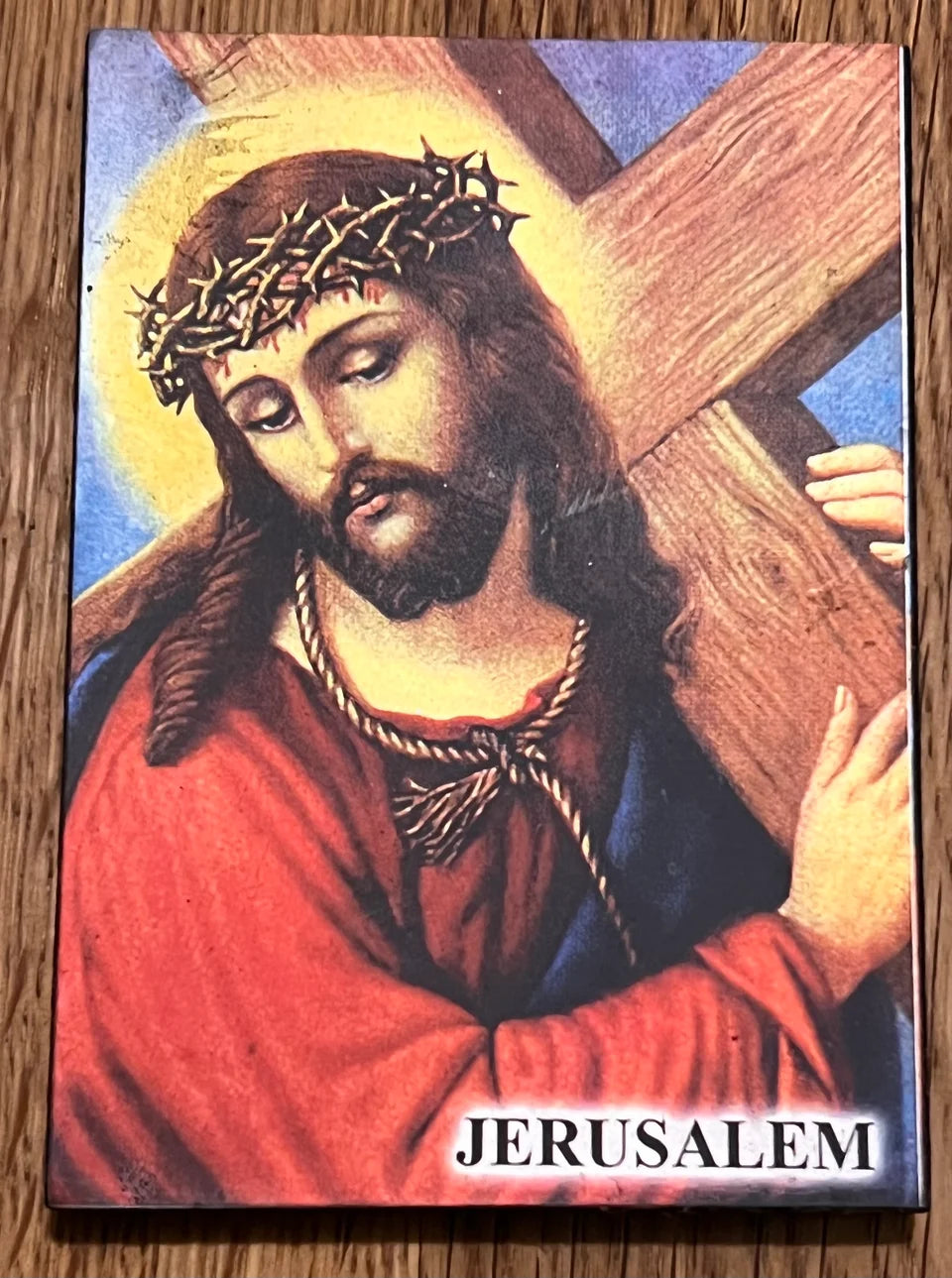 En liten ikon på Jesus